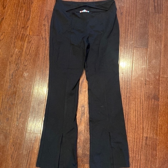 Urban Outfitters Pants - Urban outfitters black flared pants with front seam